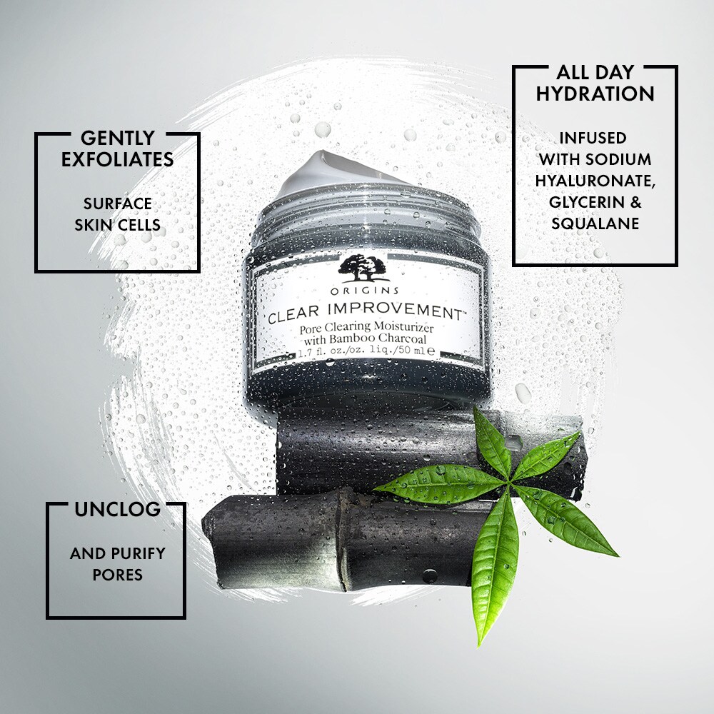 Clear Improvement™ Skin Clearing Moisturizer with Bamboo Charcoal, 50 ml