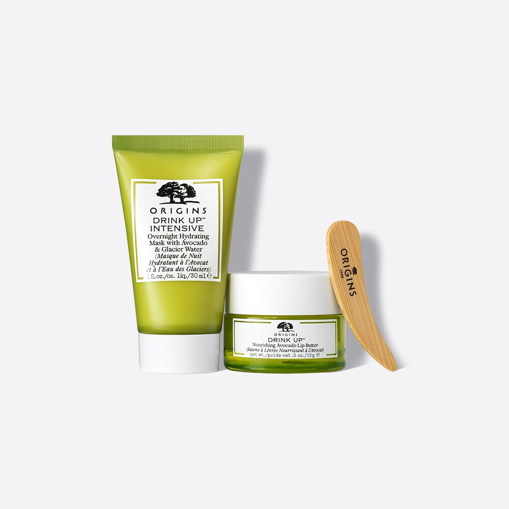AVO-AMAZING Drink Up<sup>TM</sup> Skin-Nourishing Mask & Lip Butter