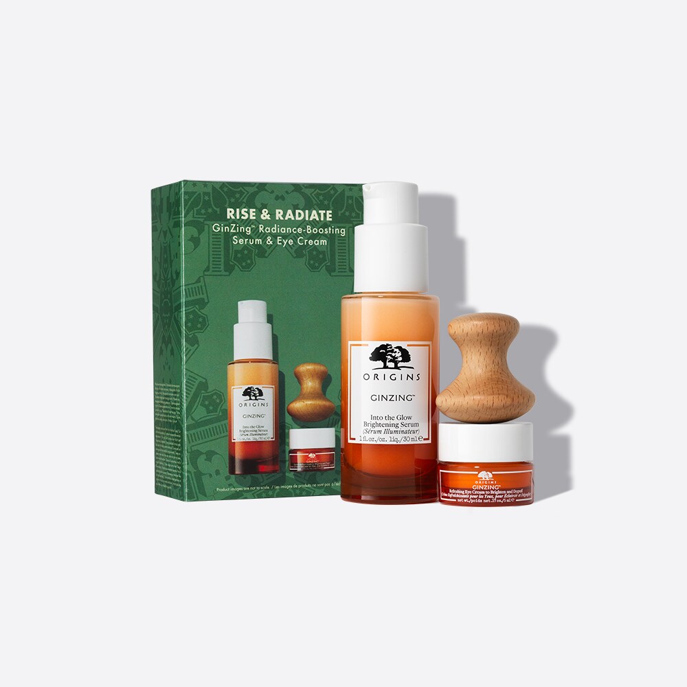 RISE & RADIATE GinZing<sup>TM</sup> Radiance-Boosting Serum & Eye Cream