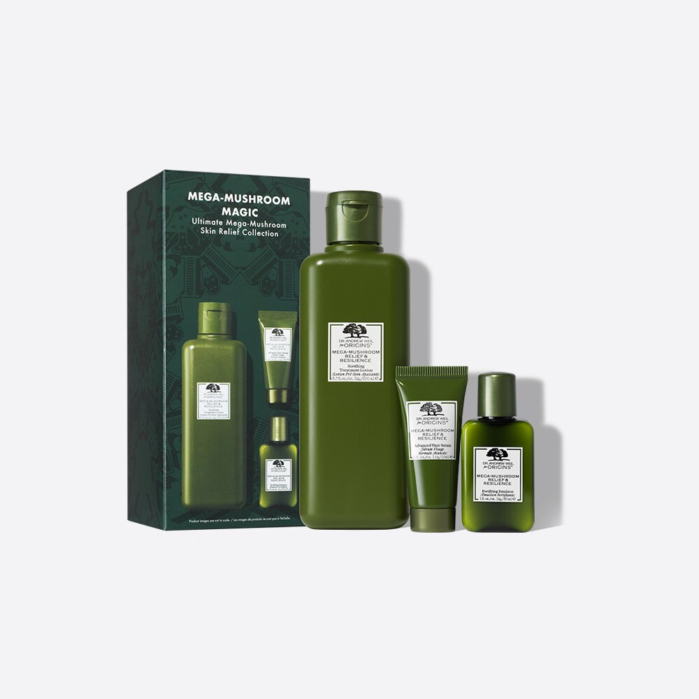 MEGA-MUSHROOM MAGIC Ultimate Mega-Mushroom<sup>TM</sup> Skin Relief Collection