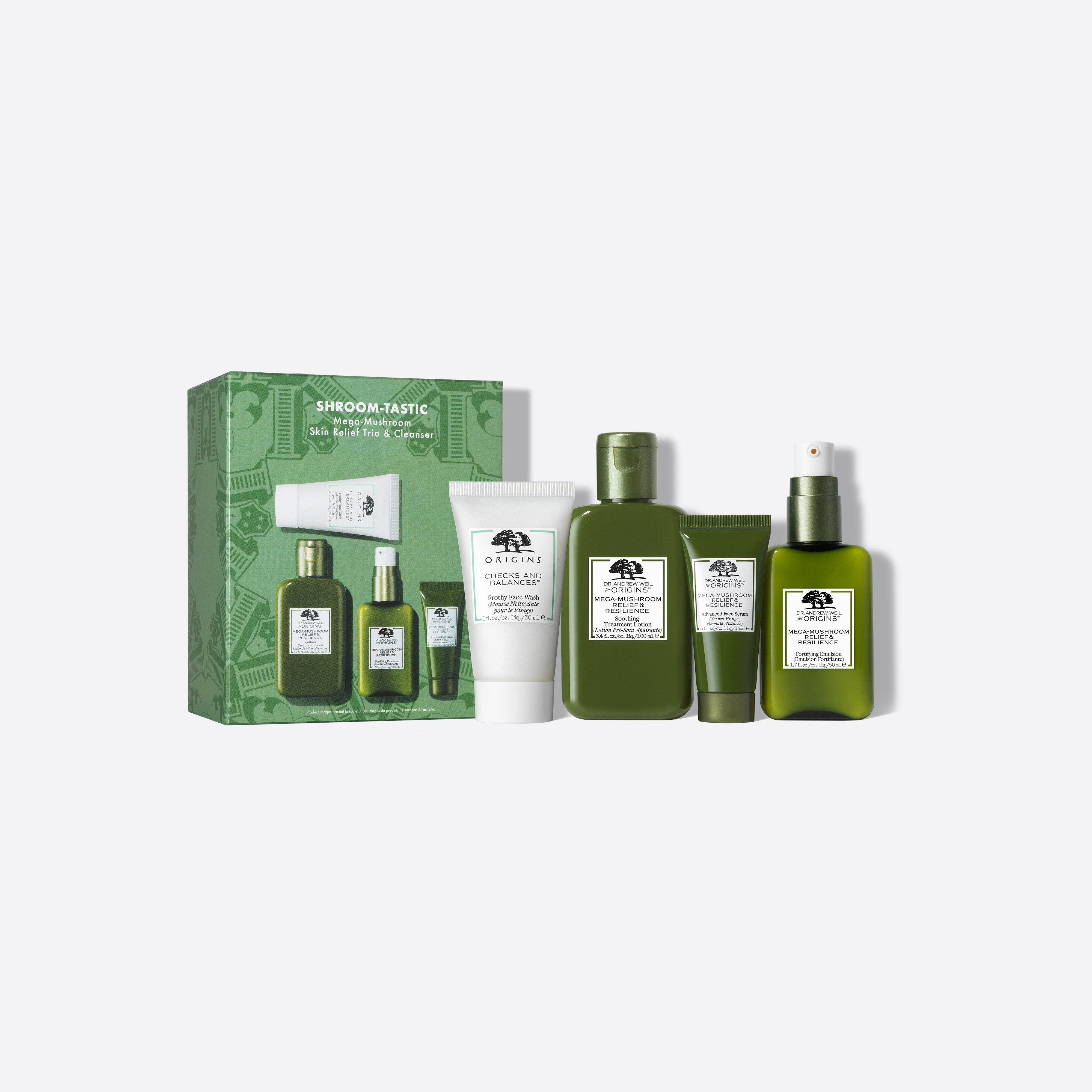 SHROOM-TASTIC Mega-Mushroom<sup>TM</sup> Skin Relief Trio & Cleanser