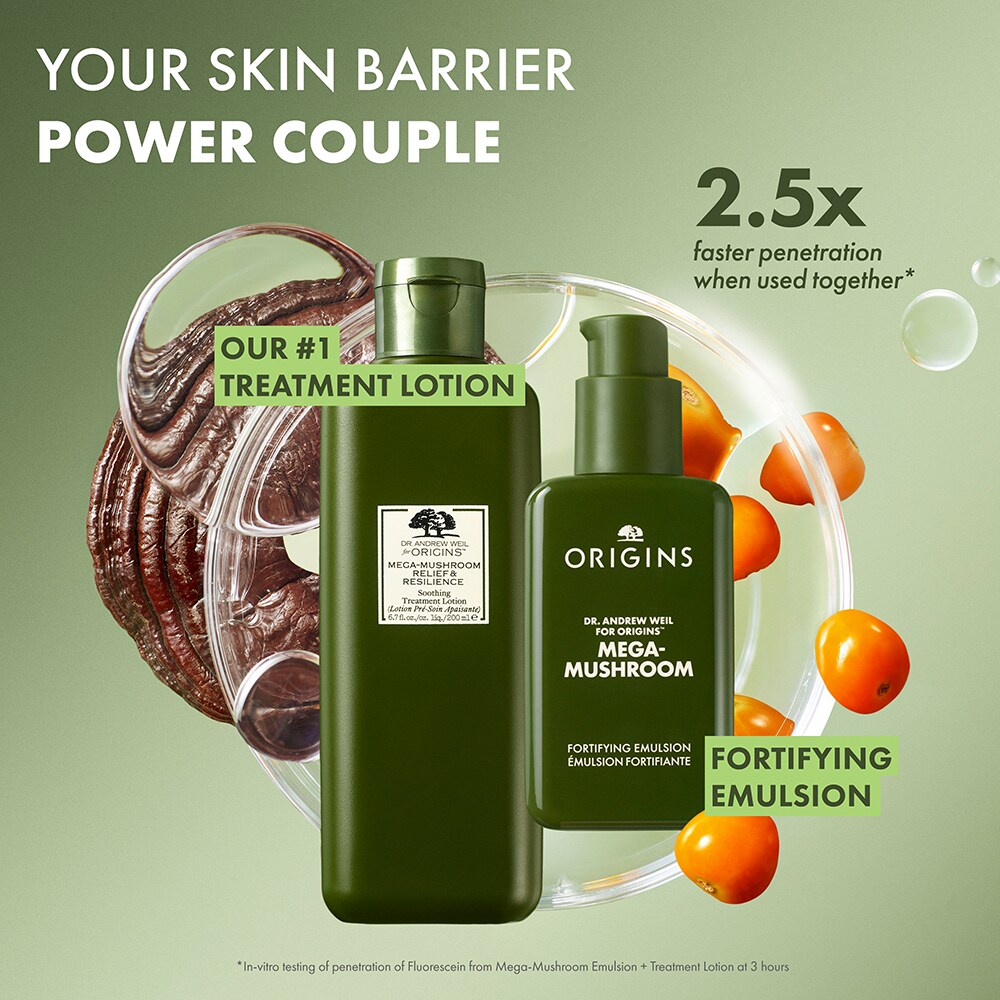 Dr. Andrew Weil For Origins™ Mega-Mushroom Relief & Resilience Fortifying Emulsion, 100ml