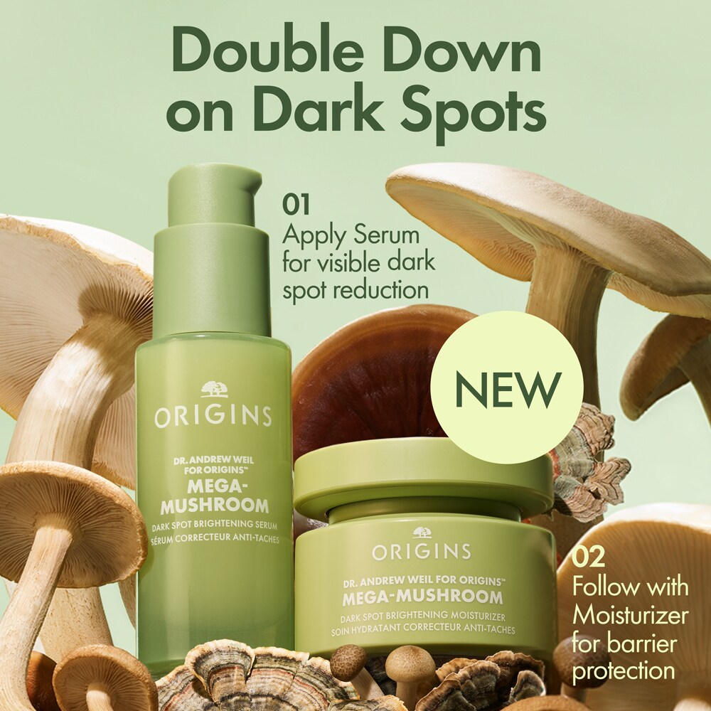 Dr. Andrew Weil For Origins™ Mega-Mushroom Dark Spot Corrector Moisturizer, 50ml