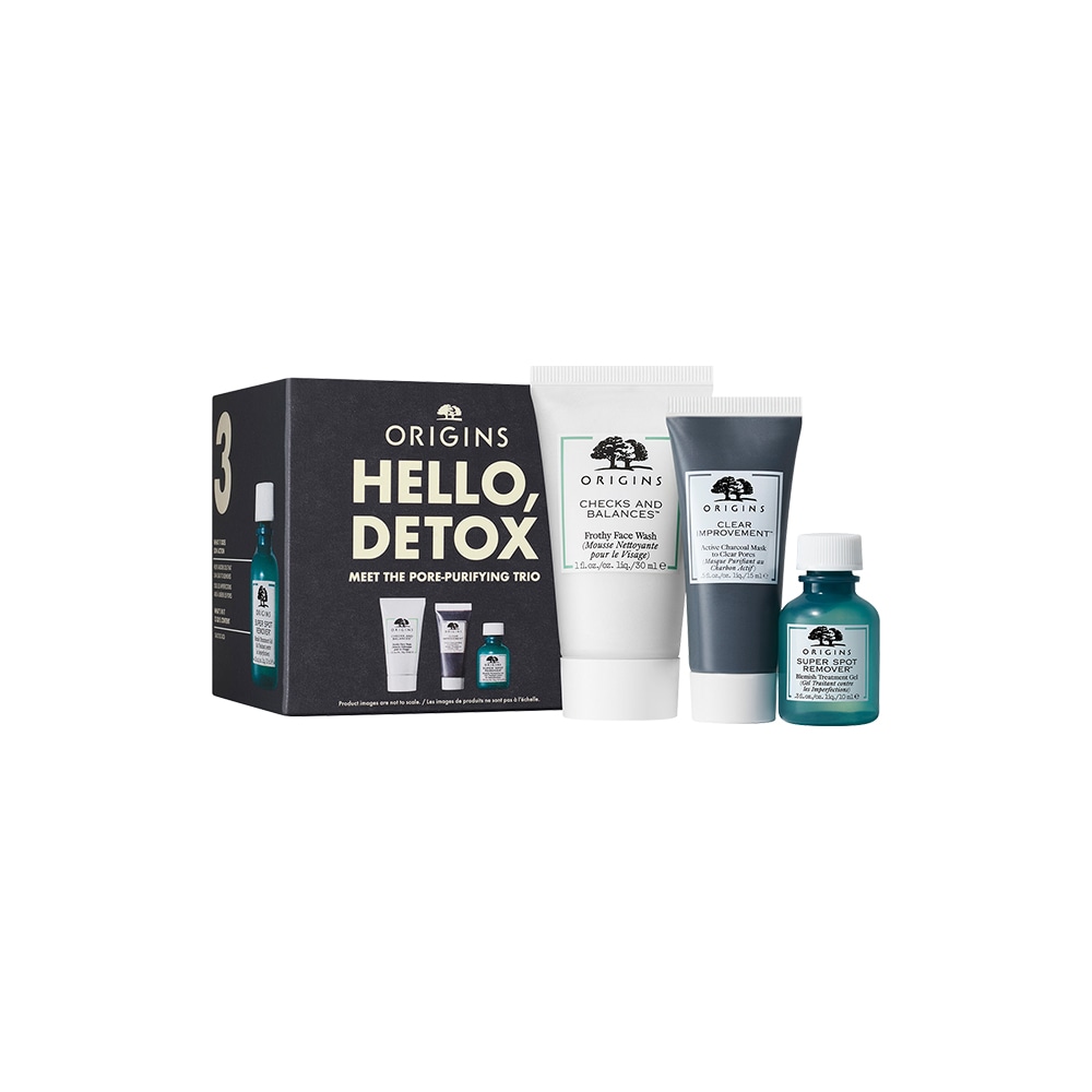 HELLO, DETOX Meet the Pore-Purifying Trio