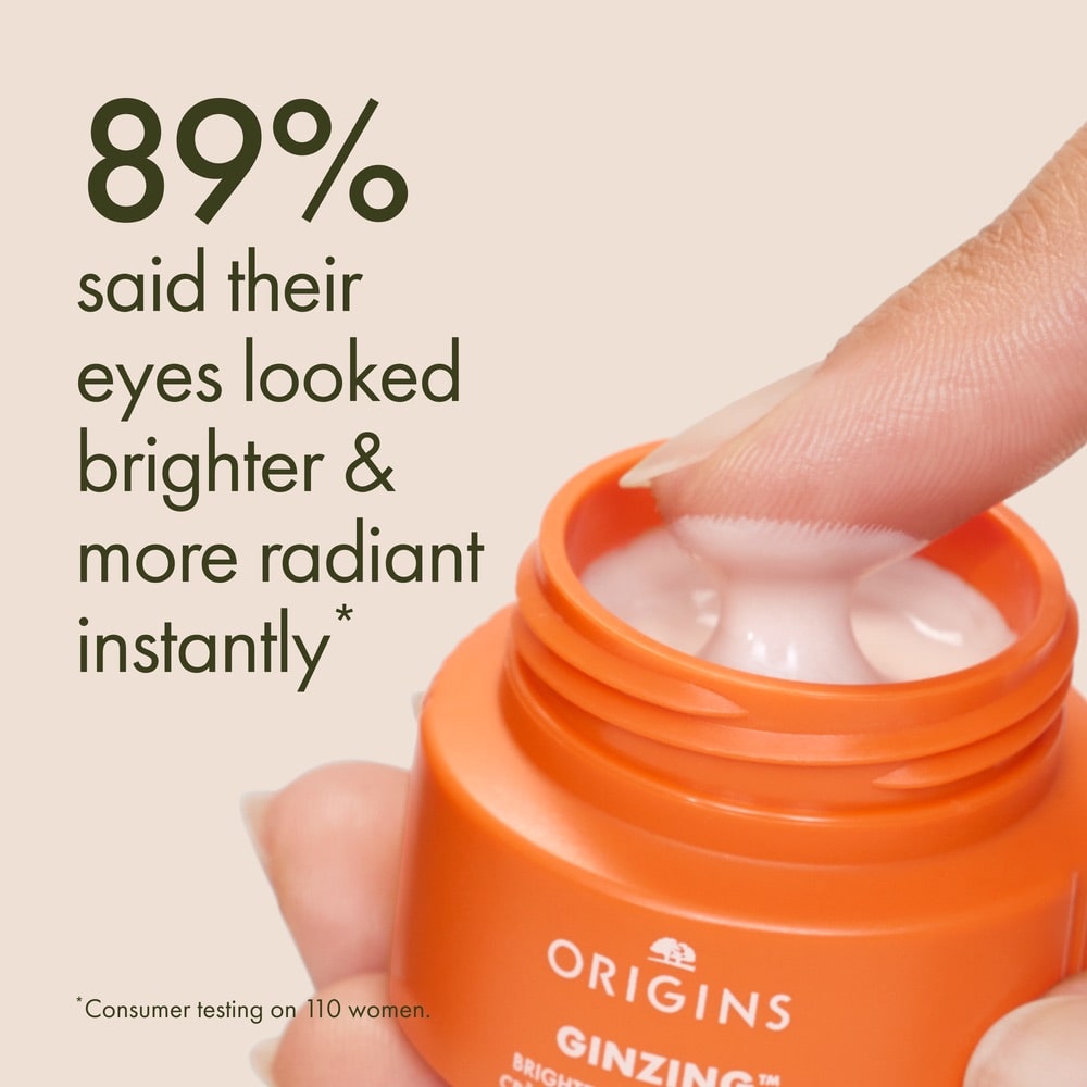 Ginzing™ Brightening Eye Cream - Cool, Full Size + Deluxe Sample