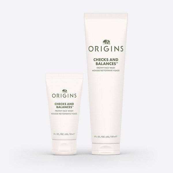 Checks & Balances™ Frothy Face Wash, Full Size + Deluxe Sample